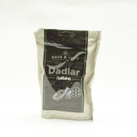 Datteln mit Lakritzpulver, 125g-Tüte