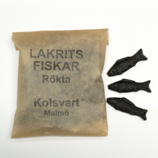 Lakrits Fiskar Rökta, 120g-Tüte